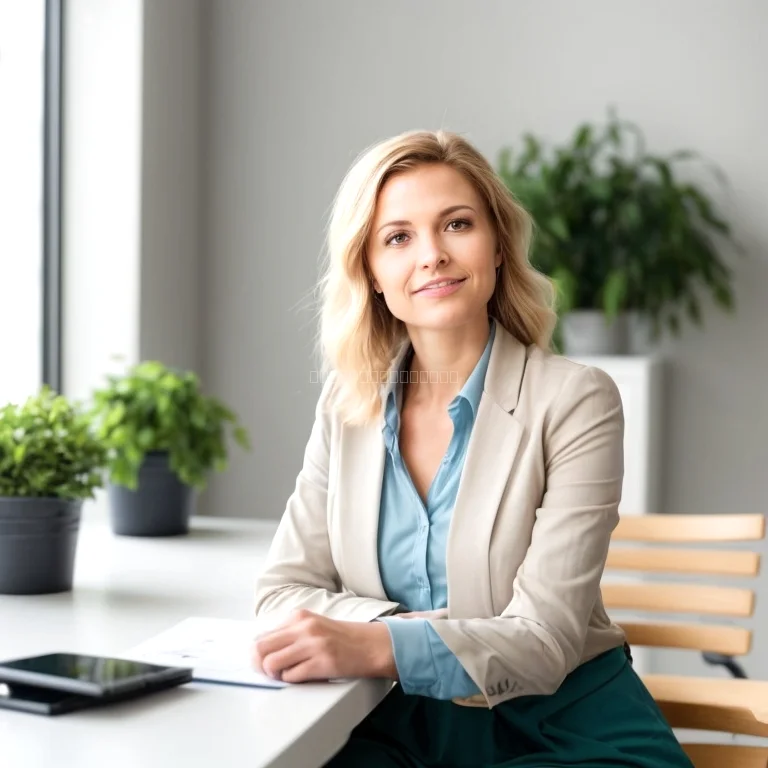 Unternehmer denkt nach und plant strategisch